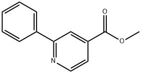 2-PHENYL-ISONICOTINIC ACID METHYL ESTER Structural