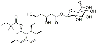 Simvastatin Acyl-b-D-glucuronide Structural