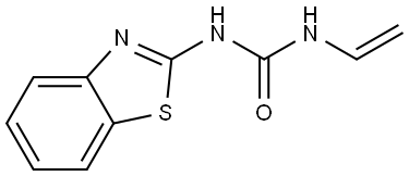 Urea, N-2-benzothiazolyl-N-ethenyl- (9CI) Structural