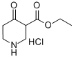 ETHYL 4-PIPERIDONE-3-CARBOXYLATE HYDROCHLORIDE Structural