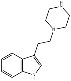 3-(2-(PIPERAZIN-1-YL)ETHYL)-1H-INDOLE Structural