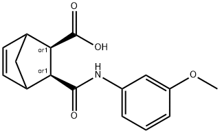 (2S,3R)-3-([(3-METHOXYPHENYL)AMINO]CARBONYL)BICYCLO[2.2.1]HEPT-5-ENE-2-CARBOXYLIC ACID