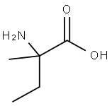 2-AMINO-2-METHYLBUTYRIC ACID Structural