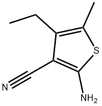 2-AMINO-4-ETHYL-5-METHYL-3-THIOPHENECARBONITRILE