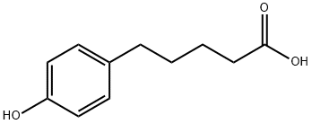 5-(4-HYDROXYPHENYL)PENTANOIC ACID Structural