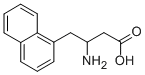 3-AMINO-4-(NAPHTHALEN-1-YL)BUTANOIC ACID Structural