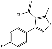 3-(4-FLUOROPHENYL)-5-METHYL-4-ISOXAZOLECARBONYL CHLORIDE