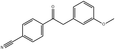 4'-CYANO-2-(3-METHOXYPHENYL)ACETOPHENONE