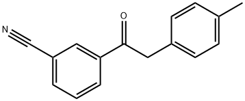 3-[2-(4-METHYLPHENYL)ACETYL]BENZONITRILE