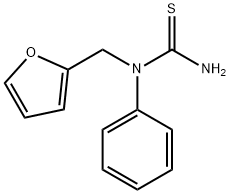 Urea,  1-furfuryl-1-phenyl-2-thio-  (7CI,8CI) Structural