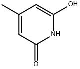 6-hydroxy-4-methyl-2-pyridone Structural