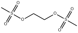 ethylene dimethanesulfonate Structural