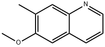 Quinoline, 6-methoxy-7-methyl- (9CI) Structural