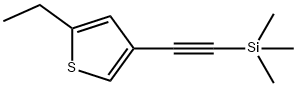 Silane, [(5-ethyl-3-thienyl)ethynyl]trimethyl- (9CI) Structural