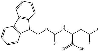 (S)-2-(9H-FLUOREN-9-YLMETHOXYCARBONYLAMINO)-4,4-DIFLUORO-BUTYRIC ACID