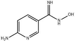 6-Amino-N-hydroxy-3-pyridinecarboximidamide Structural