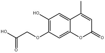 4-METHYL 6-HYDROXY 7-ACETOXY COUMARIN Structural