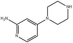 2-Pyridinamine,4-(1-piperazinyl)-(9CI)