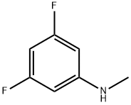 N-Methyl 3,5-difluoroaniline Structural