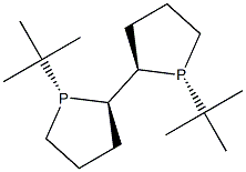 (1S,1S',2R,2R')-(+)-1,1'-DI-T-BUTYL-[2,2']-DIPHOSPHOLANE Structural