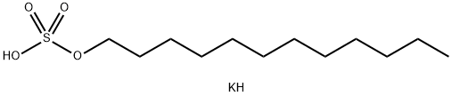 potassium dodecyl sulphate Structural