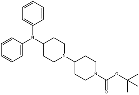 TERT-BUTYL 4-(4-(DIPHENYLAMINO)PIPERIDIN-1-YL)PIPERIDINE-1-CARBOXYLATE