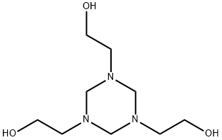 Hexahydro-1,3,5-tris(hydroxyethyl)-s-triazine  Structural