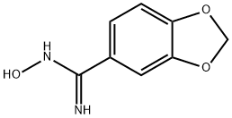 N-HYDROXY-1,3-BENZODIOXOLE-5-CARBOXIMIDAMIDE Structural