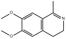 1-METHYL-6,7-DIMETHOXY-3,4-DIHYDROISOQUINOLINE Structural