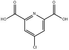 4-CHLORO-PYRIDINE-2,6-DICARBOXYLIC ACID Structural