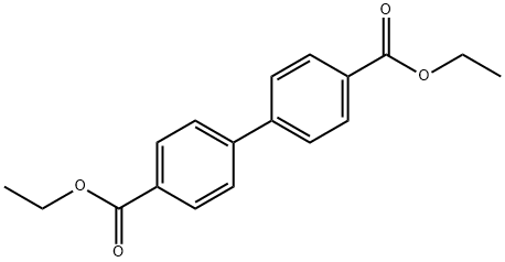 DIETHYL BIPHENYL-4,4'-DICARBOXYLATE Structural