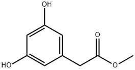 Methyl 3,5-dihydroxyphenylacetate Structural