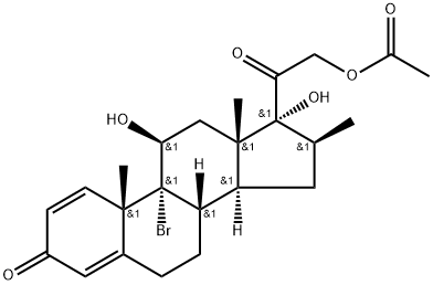 9-Bromo-11,17,21-trihydroxy-16-methylpregna-1,4-diene-3,20-dione-21-acetate