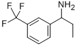 (RS)-1-[3-(TRIFLUOROMETHYL)PHENYL]PROPYLAMINE Structural