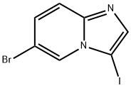 6-broMo-3-iodoH-iMidazo[1,2-a]pyridine Structural