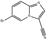 6-BROMO-IMIDAZO[1,2-A]PYRIDINE-3-CARBONITRILE Structural