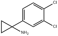 Cyclopropanamine, 1-(3,4-dichlorophenyl)- Structural