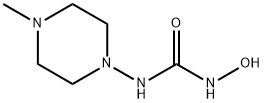 Urea, N-hydroxy-N-(4-methyl-1-piperazinyl)- (9CI) Structural