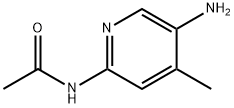 2-ACETAMIDO-5-AMINO-4-PICOLINE Structural