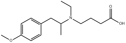 MEBEVERINE ACID Structural