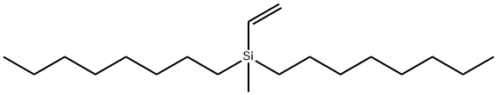 VINYLDI-N-OCTYLMETHYLSILANE Structural