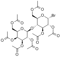 2,2',3,3',4',6,6'-HEPTA-O-ACETYL-ALPHA-D-LACTOSYL BROMIDE Structural