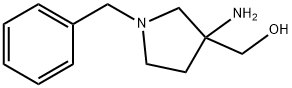 (3-AMINO-1-BENZYL-PYRROLIDIN-3-YL)-METHANOL Structural