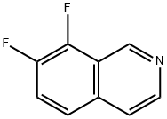 Isoquinoline, 7,8-difluoro- (9CI) Structural
