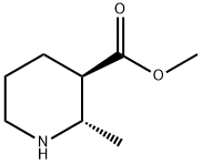 3-Piperidinecarboxylicacid,2-methyl-,methylester,(2S,3R)-(9CI)