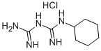 1-cyclohexylbiguanide monohydrochloride  Structural