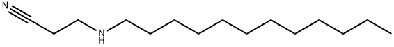 3-(DODECYLAMINO)PROPIONITRILE Structural