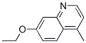 Quinoline, 7-ethoxy-4-methyl- (9CI) Structural