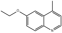 Quinoline, 6-ethoxy-4-methyl- (9CI) Structural
