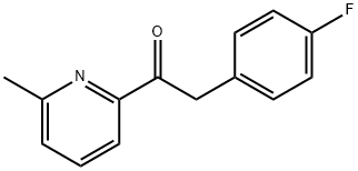 2-(4-FLUOROPHENYL)-1-(6-METHYLPYRIDINE-2-YL)ETHANONE